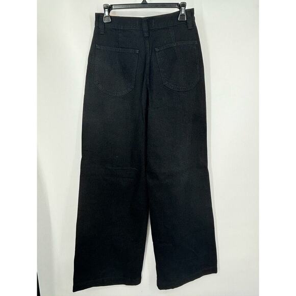 Madewell Extrewide-Leg Trouser Jeans in Wilkes Wash: Pleat Edition Size W27 - Picture 4 of 5